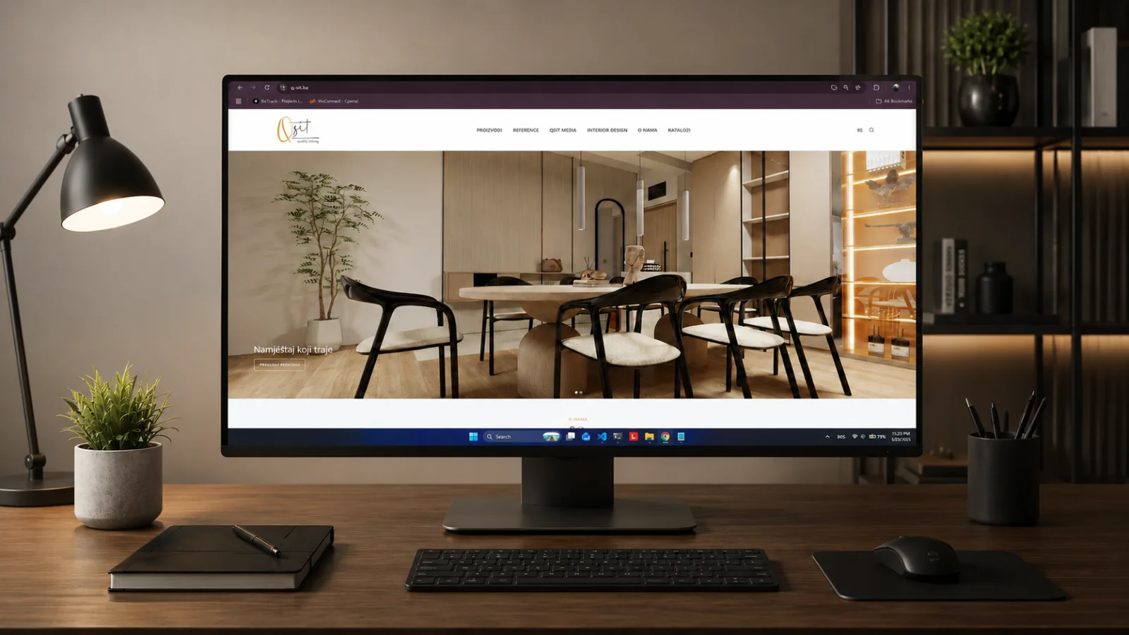 Q-Sit platforma za prezentaciju namještaja i interijera